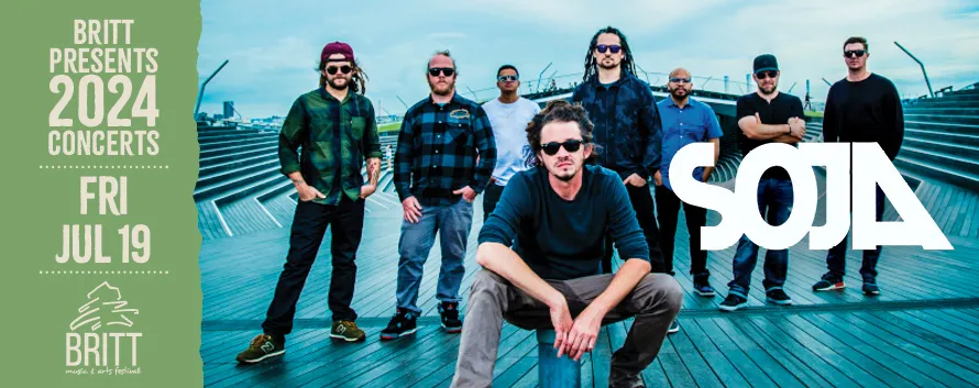 Soja at Britt Festival Pavilion & Gardens