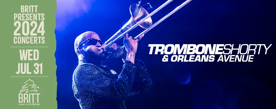 Trombone Shorty And Orleans Avenue at Britt Festival Pavilion & Gardens