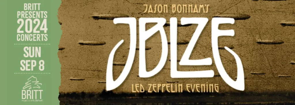 Jason Bonham's Led Zeppelin Evening at Britt Festival Pavilion & Gardens